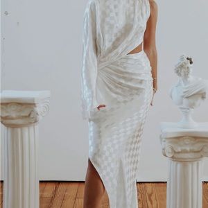 Jen Pirate Booty Westminster White Maxi Dress